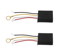 jojofuny Lot de 2 Interrupteurs Tactiles Variateurs LED 3A en Plastique Module de Commande pour Lampe de Table Capteur Tactile de Réglage D’Intensité Kit de Réparation pour Éclairage