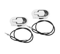 jojofuny Lot De 2 Pièces De Rechange pour Fauteuil Inclinable Poignée De Traction avec Câble Levier De Déverrouillage Fil De Cadre pour La Réparation Mécanisme Fauteuil