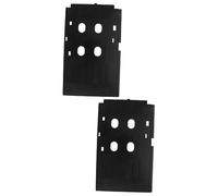 jojofuny Lot De 2 Plateaux Pratiques pour Cartes D'Identification Plateau pour Outils d'impression Plateau Pratique pour Cartes Réutilisables Plateau pour Imprimante De Cartes