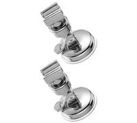 jojofuny Lot de 2 Supports Ventouse Réglables en Acier Inoxydable Fixation sans Perçage Adhérence Forte Installation Rapide pour Accessoires de Salle de Bain Succion