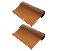 jojofuny Lot de 2 Torchons de Cuisson Antiadhésifs Résistants à la Chaleur pour Pelle à Pizza Feuilles Réutilisables Haute Température Tapis de Cuisson Coulissant Four et Gril