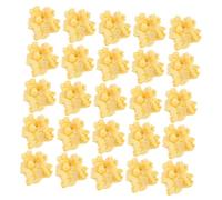 jojofuny Lot De 20 Accessoires De Pop-Corn Artificiels Breloques De Décoration Pour Fête Scrapbooking Bijoux Coque De Téléphone Portable Ornement Décoration Bricolage