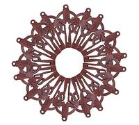 jojofuny Lot De 20 Breloques Décoratives En Bois À Suspendre Pour Croix Petits Pendentifs Artisanaux Crucifix Sublimation Croix De Foi Fournitures De Bricolage Pendentifs En Croix À