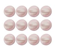 jojofuny Lot de 20 Houppettes à Maquillage en Velours, Rondes 45mm X 7mm, Couleur Rose, Poudre Sèche, Outil Cosmétique Doux pour Visage, Accessoire Pratique pour Maquillage de Femmes