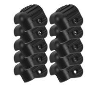 jojofuny Lot de 20 Protections d'angle pour Enceintes : Protections d'angle pour Meubles, amplificateurs, châssis, caissons de Son, Anti-Collision décorative