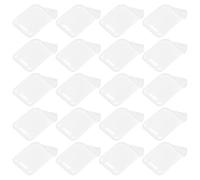 jojofuny Lot de 20 Séparateurs de Porte de Réfrigérateur en Plastique Transparent, Étagères de Séparation Réglables pour Vitrine Réfrigérée à Boissons, Organisateur de Tiroir