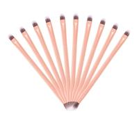 jojofuny Lot de 24 Pinceaux à Double Tête pour Maquillage des Yeux Pinceaux à Paupières en Aluminium Doré Poils Doux Haute Densité Outil Précis pour Fard Paupière Estompeur et Contour