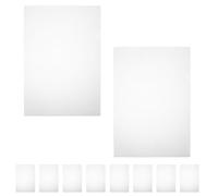 jojofuny Lot de 24 Pochettes Transparentes en Plastique A4 L-Shape 31X22 CM Épaisseur 18 Microns Protège-Documents pour Bureau et École Chemises de Classement Légères et Solide