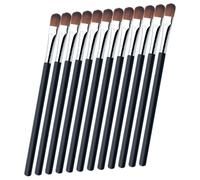 jojofuny Lot de 25 Pinceaux Maquillage Femme Portables pour Sourcils Eyeliner Fin Fard à Paupières en Poils Synthétiques Doux Pinceaux Correcteurs Biseautés Légers et Précis pour Yeux