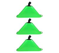 jojofuny Lot de 3 Buses d'Arrosage en Plastique Résistant Protection Coupe-Vent Type Éventail pour Arroseur de Jardin Pulvérisation Uniforme Accessoires pour Irrigation Extérieure