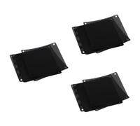 jojofuny Lot De 3 Caches Anti-poussière pour Ventilateur De Refroidissement Dordinateur en PVC 120 X 120 Mm Noir 20 Pièces X 3