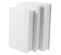 jojofuny Lot de 3 Faux Livres Décoratifs Blancs en Résine Dimensions Variées Décoration D’Étagère pour Salon Bureau et Table Basse Ornements Réalistes pour Intérieur Moderne