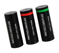 jojofuny Lot de 3 Peintures de Camouflage Visage Crème Camouflage Corps 3 Couleurs Maquillage Extérieur Chasse Cosplay