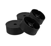 jojofuny Lot de 4 Bouchons de Rechange pour Poteau à Griffer de Chat Embouts en Plastique Diamètre 70 MM M8 pour Réparation et Assemblage D’Arbre à Chat Accessoires DIY pour Griffoirs