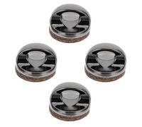 jojofuny Lot de 4 Vis Filetées pour Appareil Photo 1/4 Pouce en Zinc et Bois, Accessoires de Fixation pour Sangle de Cou, Vis à Anneau Rondelle, Compatible Trépied, Utilisation