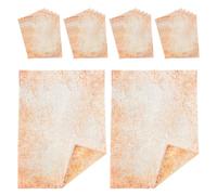 jojofuny Lot de 40 feuilles de papier à lettres A4 recto verso pour lettres et travaux manuels - Fournitures de scrapbooking - Papiers de journal vintage