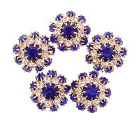 jojofuny Lot De 5 Boutons De Manchette Décoratifs Pour Chemises Femme Ornés De Strass Détachables Boutons De Manchette En Cristal Clips Et Cache Pour Chemises