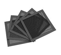 jojofuny Lot De 5 Filtres Magnétiques en Maille pour Ventilateur Dordinateur 12 X 12 Cm Sûrs Pratiques Lavables Prolongeant La Durée De Vie du Ventilateur