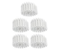 jojofuny Lot de 5 Mini-Clôtures Blanches en Bois pour Micro-Paysages Accessoires pour Maison de Poupée et Décoration de Jardin Miniature Kit pour Loisirs Créatifs et Terrariums