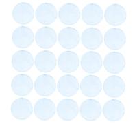 jojofuny Lot De 50 Coquillages À Faire Soi-Même Doubles Trous Pour Carillons Miroirs Carreaux Fournitures D'Art Pour La Maison - Coquillages D'Huîtres Pour Décoration