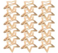 jojofuny Lot de 50 Mini Pinces à Cheveux en Métal Doré D’étoile 3,2 Cm, Agrafes Mode Charme pour Femmes, Accessoires Coiffure Mignons et Stables, pour Usage Quotidien et Fêtes