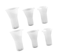jojofuny Lot De 6 Moules À Bijoux En Silicone À Faire Soi-même : Accessoire De Fabrication De Résine Pour Porte-bagues - Moules En Résine Époxy Réutilisables Pour Et
