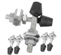 jojofuny Lot De 6 Vis à Bascule M8x61mm Galvanisées Serrage-joint à Vis En Plastique Et Fer Anticorrosion Pour Menuiserie, Accessoires De Serrage Robustes Pour Travail Du Bois Professionnel