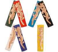 jojofuny Lot de 7 Bâtonnets d'Encre Chinois Traditionnels Colorés pour Calligraphie Peinture et Dessin Bloc d'Encre Fait Main Pratique pour Étudiants et Artistes de Calligraphie