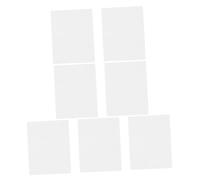 jojofuny Lot De 7 Masques De Mascarade en Maille en Plastique pour Les Yeux pour L'Artisanat pour Les Animaux pour Les Fursuits en Plastique Blancs