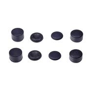 jojofuny Lot de 8 Capuchons de Joystick en Silicone Noir, Protège-pouce Surélevé pour Manette de Jeu, Accessoire Gamer Antidérapant, Adapté à Sessions Longues et Jeu PC
