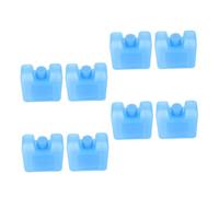 jojofuny Lot De 8 Petits Blocs De Glace Réutilisables Plastique Étanche Bloc Réfrigérant pour Ventilateur De Climatiseur Format Compact Usage Maison, Bureau Et Voyage Refroidissement Longue Durée