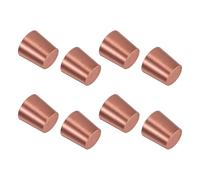 jojofuny Lot de 8 Pieds Coniques en Laiton 15 MM pour Plateaux en Bois Supports Décoratifs Polyvalents pour Meubles Rehausseurs Métalliques Adaptés aux Planches à Découper et Présentoirs