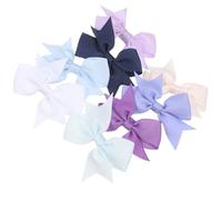 jojofuny Lot de 8 Pinces à Cheveux Nœuds pour Chien en Polyester, Faciles à Utiliser, Design Mignon et Pratique Toilettage des Chiots et Chiens Moyens et Grands