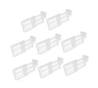 jojofuny Lot De 8 Séparateurs Télescopiques Pour Réfrigérateur Séparateur De Tiroir Accessoire De Congélateur Séparateur Compact Pour Réfrigérateur