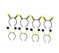 jojofuny Lot De 8 Serrage-têtes Tentacules D’abeille Et Fourmi, Taille Unique, Bandeaux Pour Fête D’halloween Et Cosplay, Accessoires Cheveux Jaune Et Noir, Coiffures Déguisement, Unisexe