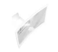 jojofuny Loupe D'écran Incurvée pour Téléphone Portable Support Amplificateur d'image 12 Pouces (Blanc)