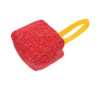 jojofuny Mâcher pour Chien Rouge Accessoire Interactif de Dressage Anti-Ennui pour Chiots et Chiens Moyens Renforçant Les Capacités Mentales et Prévenant Les Dégâts