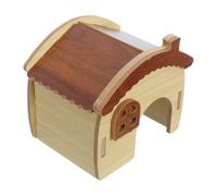 jojofuny Maison en Bois pour Hérissons et Gerbilles Labyrinthe Modulaire, Plateforme Multi-Niveaux et Design Détachable pour Accessoires de Cage d'animaux