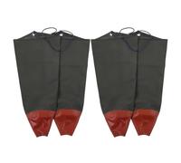 jojofuny Manchons de Bras Imperméables en Caoutchouc Extra Longs Jusqu'au Coude 2 Paires Protections d'Armes pour Travail Cuisine Lessive et Tâches Ménagères Manches Étroites