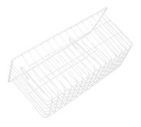 jojofuny Mangeoire à Foin pour Lapins Suspendue en Fer Blanc 22X13X10.5Cm Accessoire pour Nourrir Foin et Herbes Cage ou Enclos