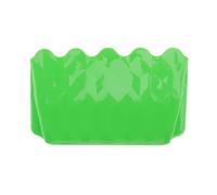 jojofuny Mangeoire pour Lapins et Cochons d'Inde en Plastique Support de Rangement, Râtelier Extérieur Anti-Renversement à Motifs Verts, pour Alimentation en Plein Air