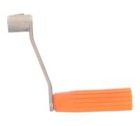 jojofuny Manivelle de Treuil de Remplacement pour Drapeaux et Mâts, Accessoires en Fer et Plastique, Installation Facile, Pièce de Maintenance pour Bateaux