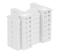 jojofuny Maquette Miniature Bâtiment Urbain en Plastique pour Décor de Mini-Ville et Table de Sable