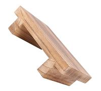 jojofuny Marchepied en Bois 2 Marches Repose-Pieds de Chevet et Pratique Escabeau Polyvalent pour Intérieur et Extérieur Tabouret en Bois Stable pour Garçon et Filles et Adultes