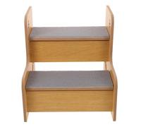 jojofuny Marchepied pour Chien et Chat Antidérapant Double Couche Escalier Compact pour Petits Animaux et Seniors Escalier Léger pour Lit et Canapé Adapté Toutes Saisons Facile à