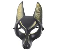 jojofuny Masque Rétro Anubis Égyptien en Plastique pour Soirées Dansantes et Carnavals Unisexes