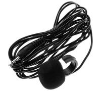 jojofuny Microphone D'amplification D'instrument en Plastique Abs Mini Micro-Cravate Noir avec Capture Sonore Précise pour Harmonica et Saxophone pour Grandes Scènes et Répétitions