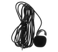 jojofuny Microphone Dynamique pour Instruments Noir en Plastique Abs Compatible Amplificateurs, Microphone Portable pour Saxophone et Harmonica sur Grandes Scènes