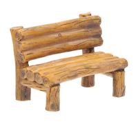 jojofuny Mini-Chaise en Résine pour Maison de Fées Support de Téléphone Portable Décoratif Accessoire pour Jardin Miniature et Village de Noël Ornement Bonsaï Polyvalent