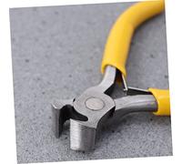 jojofuny Mini Pince Coupante pour Bijoux avec Joint Solide Manche Antidérapant Jaune Outil de Réparation pour Bricolage et Perles